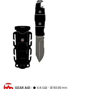 GEAR AID UTILITY . with sheath.brand new